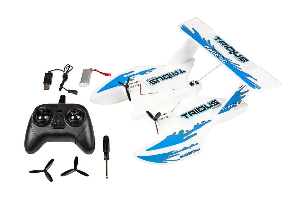 Rage RC 3100 Tribus 250 EP RTF Aircraft - Blue