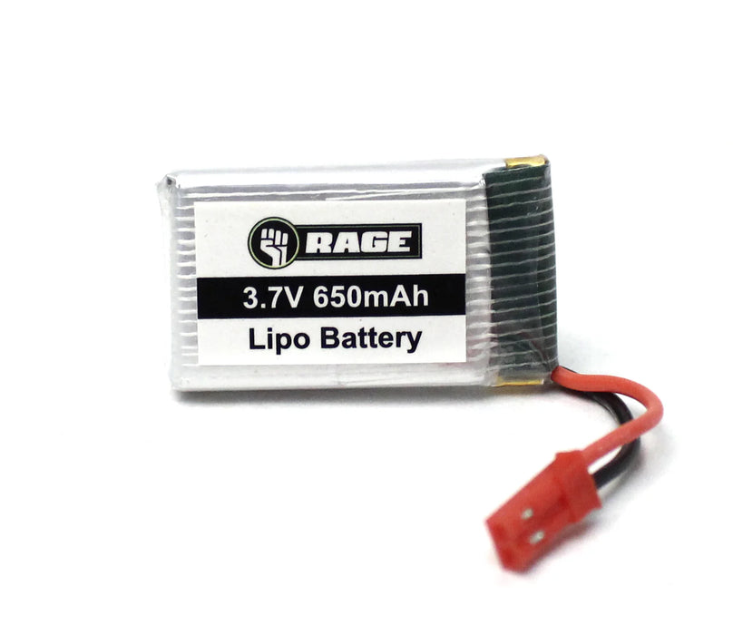 Rage RC 4054 1S 3.7V 650mAh Lipo Battery for Stinger 240