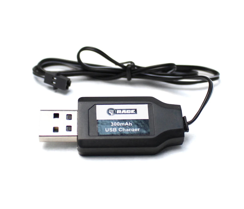 Rage RC 4104 3.7V 300mA USB Charger for Pico X