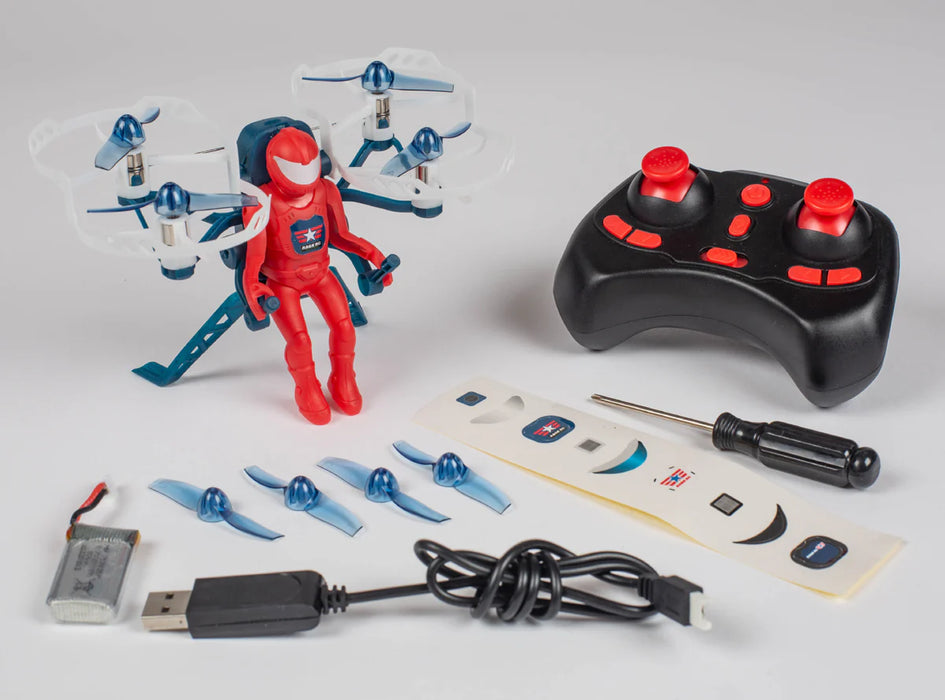 Rage RC 4521 Jetpack Commander XL RTF - Red