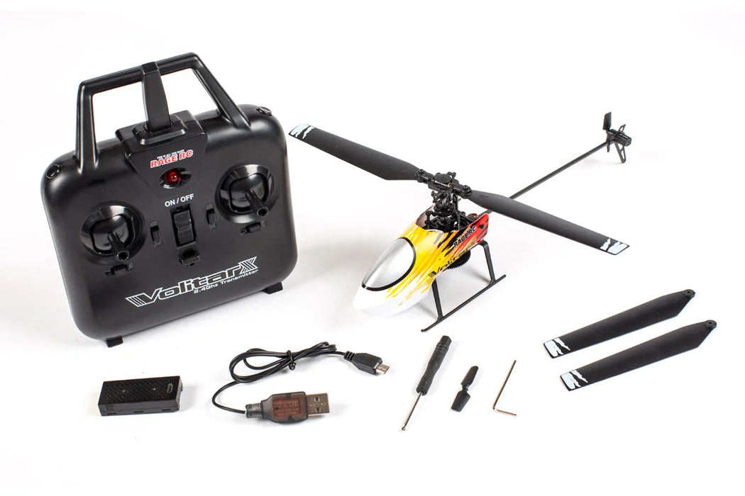 Rage RC 6001 Volitar X RTF Micro Heli with Red Canopy
