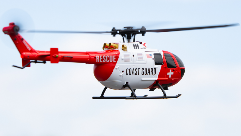 Rage RC 6050 Hero-Copter 4 Blade RTF Helicopter - Coast Guard