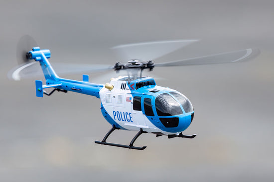 Rage RC 6051 Hero-Copter 4 Blade RTF Helicopter - Police