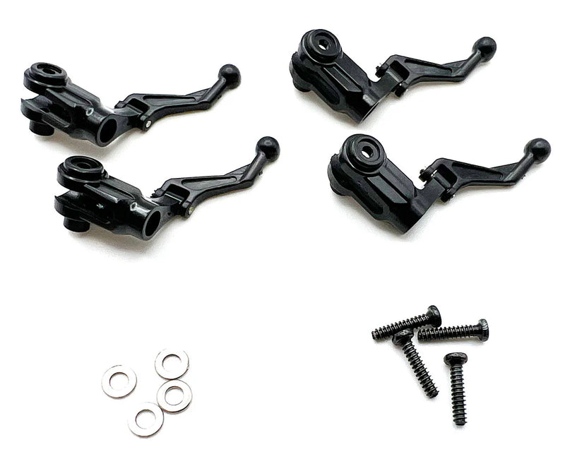 Rage RC 6059 Blade Grips with Screw Set for Hero-Copter (4 Pack)