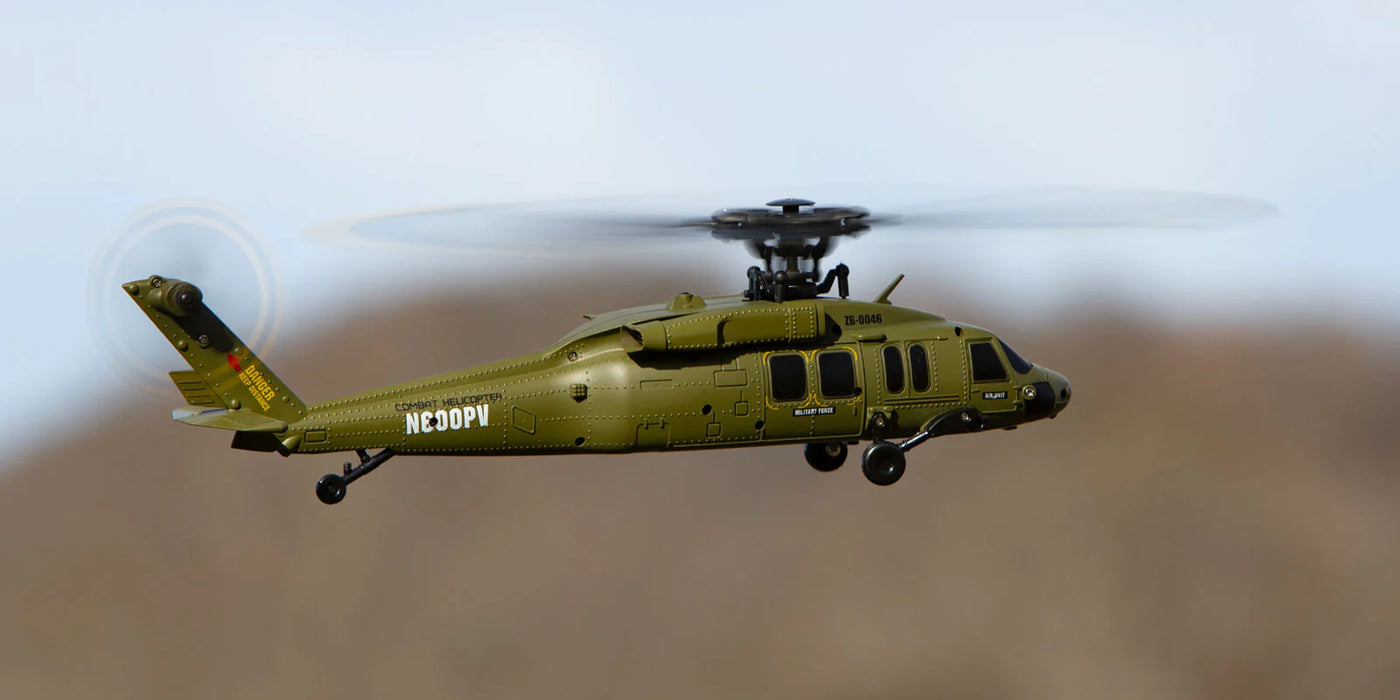 Rage RC 6150 Hero-Copter 4 Blade Brushless RTF Helicopter - US Army
