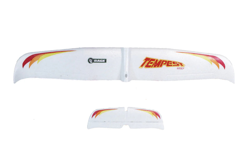 Rage RC A1181 Main Wing and Tail Set for Tempest 600