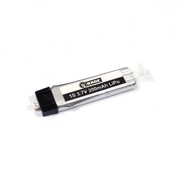Rage RC A1200 1S 3.7V 200mAh 25C LiPo Battery for Beechcraft