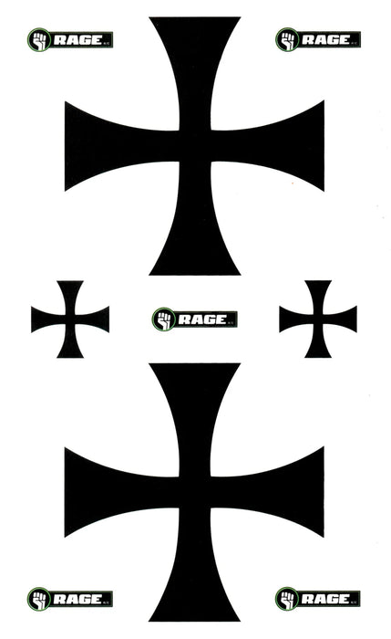 Rage RC A1223 Decal Set for Vintage Stick