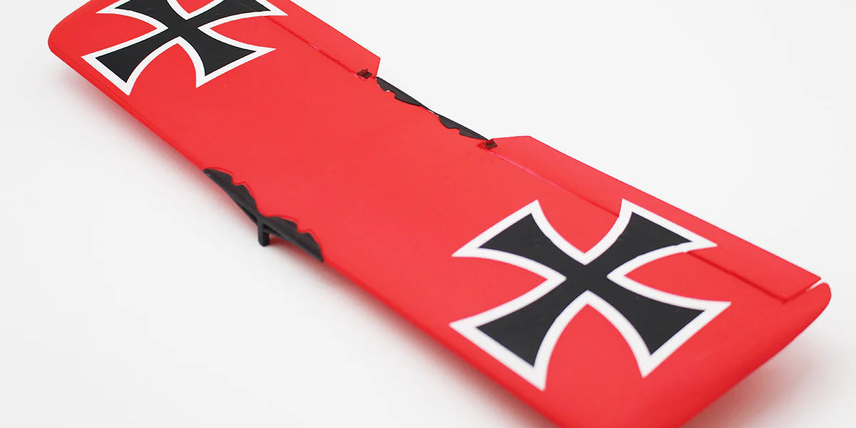 Rage RC A1238 Main Wing with Support for Vintage Stick X4 — White Rose