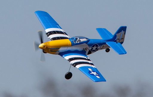 Rage RC A1300V2 P-51D Mustang Micro RTF Aircraft with PASS