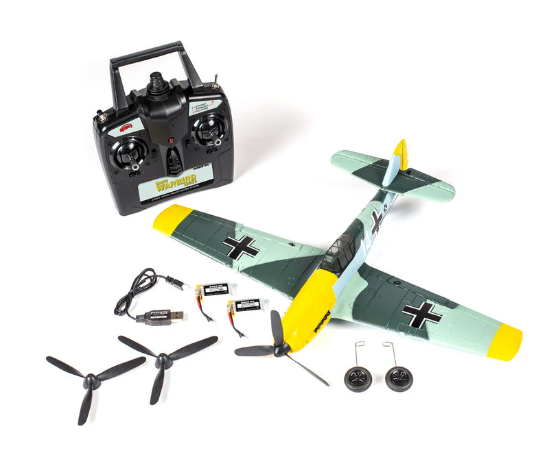 Rage RC A1304V2 Messerschmitt Bf 109 Micro RTF Airplane with PASS