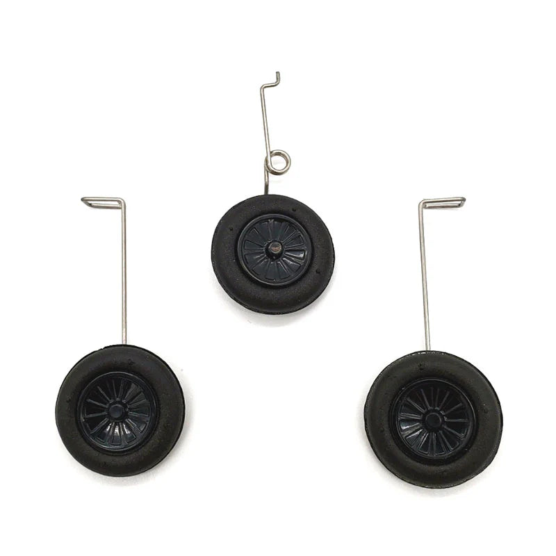 Rage RC A1327B Landing Gear Set for T28 Micro (Snap in Style)