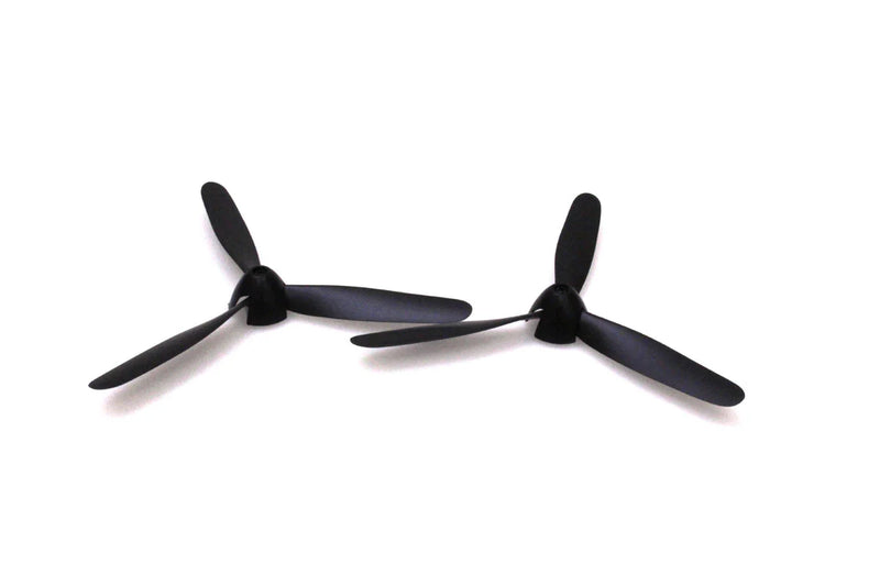 Rage RC A1337 3-Blade Propeller & Spinner Set for Bf 109 (2 Pack)