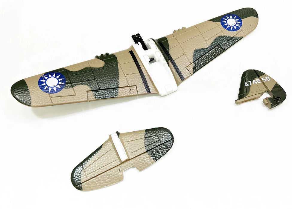 Rage RC A1343 Main Wing and Tail for P-40