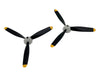 Rage RC A1348 3-Blade Propeller & Spinner for Zero (2 Pack)