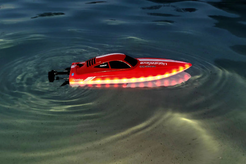 Rage RC B1133 LightWave Electric Micro RTR Boat - Red