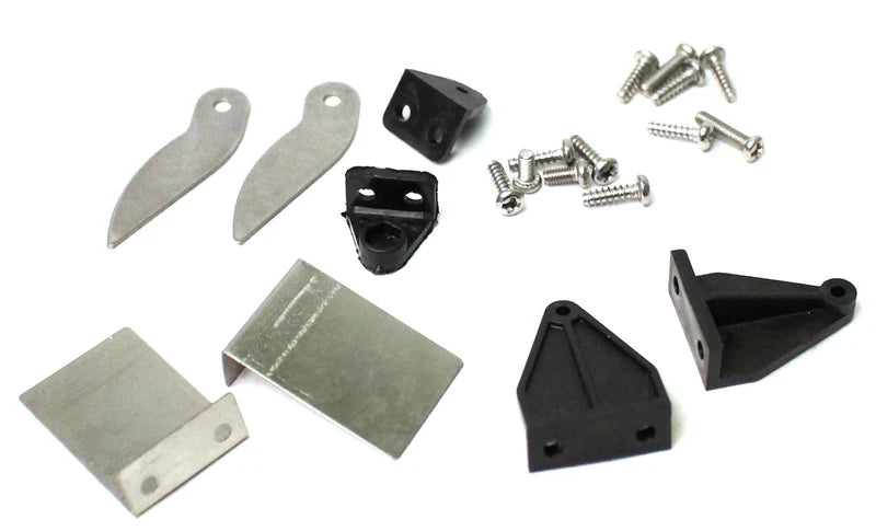 Rage RC B1241 Trim Tab / Turn Fin Set for Black Marlin Brushless