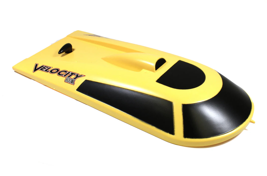 Rage RC B1263 Painted Replacement Canopy, Yellow for Velocity 800 BL