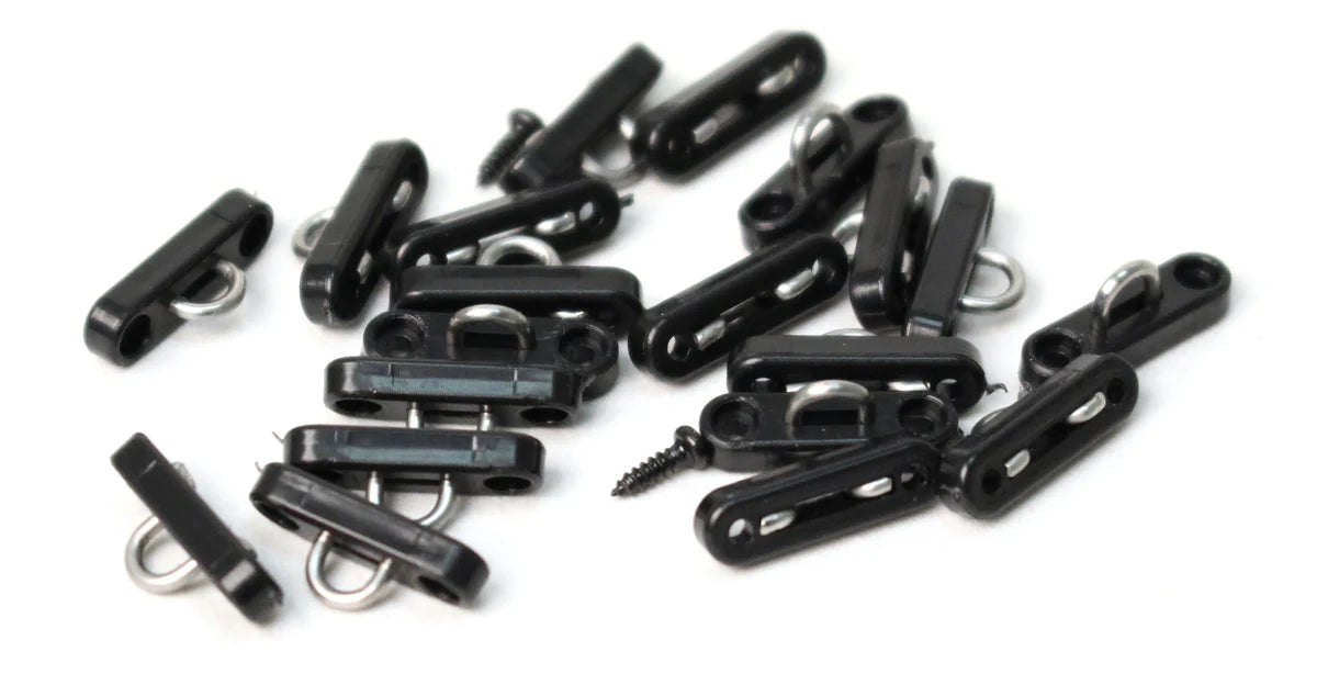 Rage RC B1315 Deck Eyelets with Screws for Eclipse, Eclipse 650 (20 Pack)