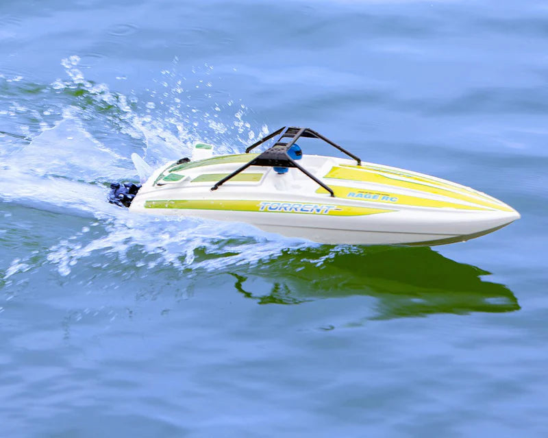 Rage RC B1501 Green Torrent 450BL RTR Jet Boat