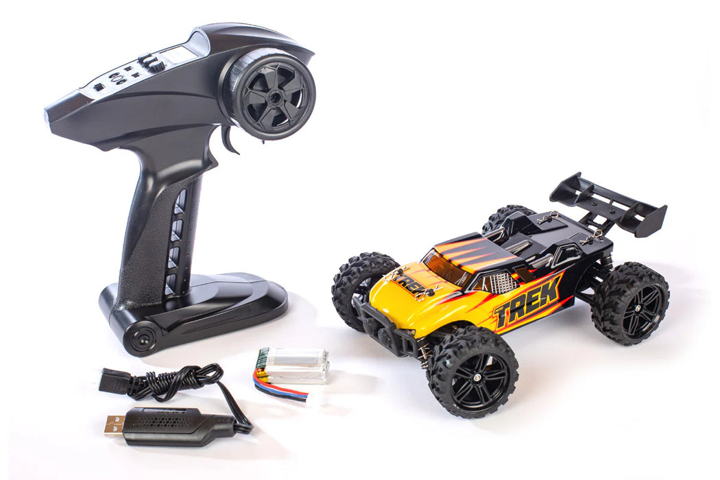 Rage RC C2450 Mini Trek 1/24 RTR Truggy - Yellow
