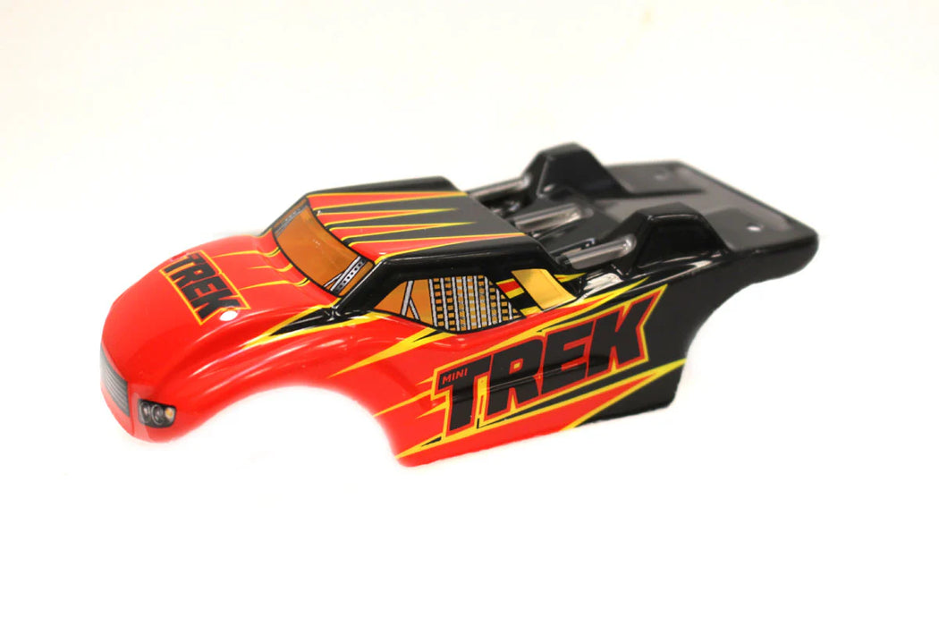 Rage RC C2453R Printed Body (Red) for Mini Trek