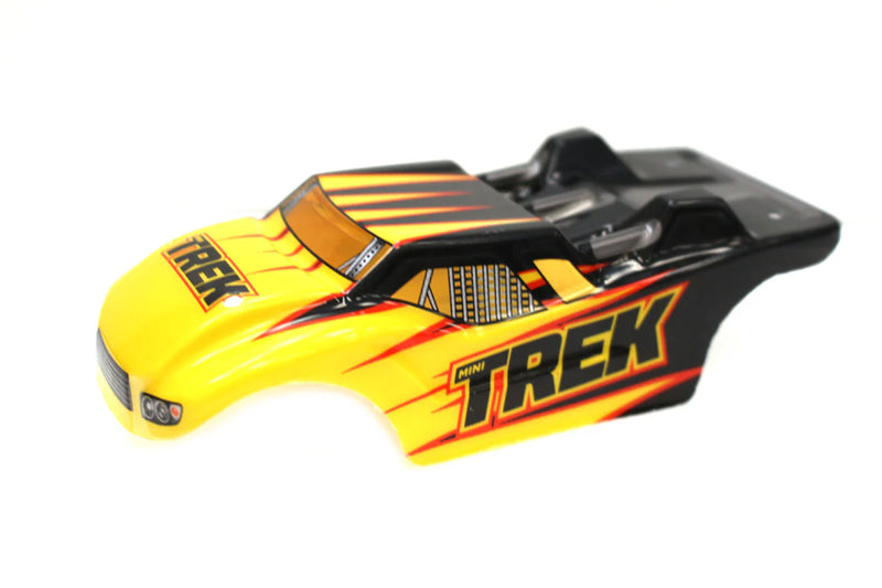 Rage RC C2453Y Printed Body (Yellow) for Mini Trek