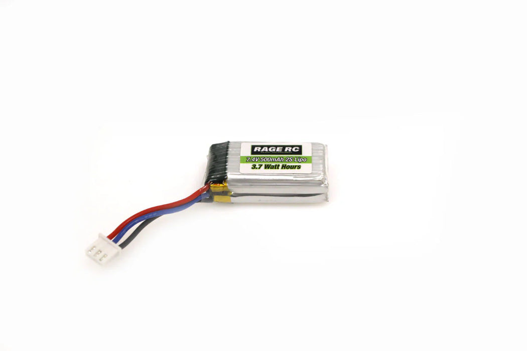 Rage RC C2480 7.4V 2S 500mAh LiPo Battery for Mini Trek