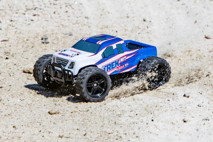 Rage RC C2491 Mini Trek MT 1/24 RTR Monster Truck - Blue