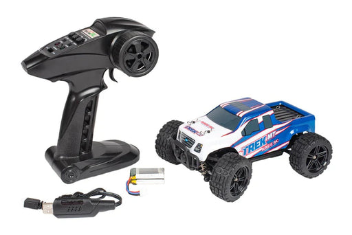 Rage RC C2491 Mini Trek MT 1/24 RTR Monster Truck - Blue