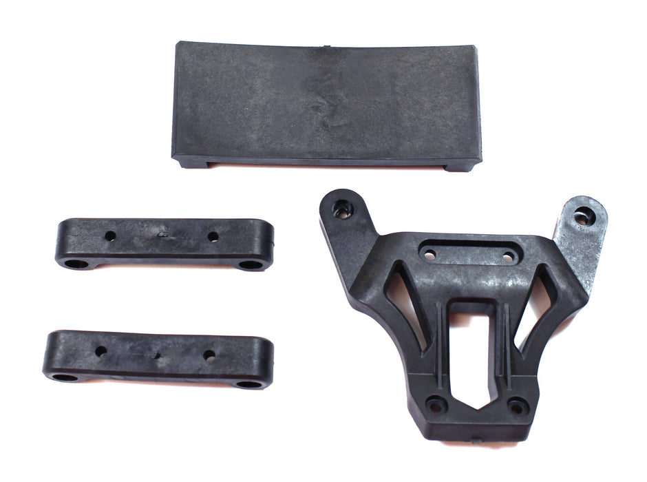Rage RC C6051 Steering Top Plate, and Front Hinge Pin Brace Set for RZX