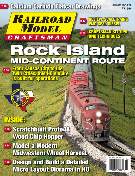 Railroad Model Craftsman Magazine June 2023