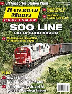 Railroad Model Craftsman Magazine October 2024