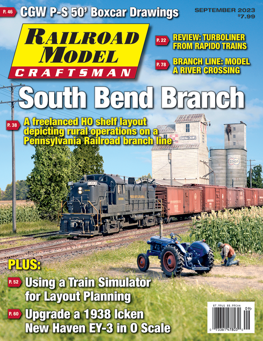 Railroad Model Craftsman Magazine September 2023