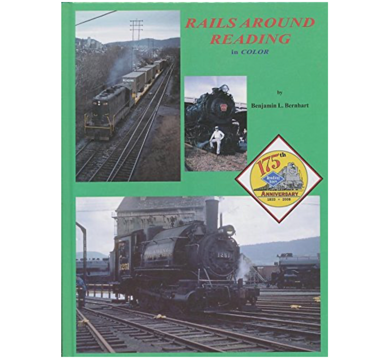 Rails Around Reading in Color by Benjamin L. Bernhart