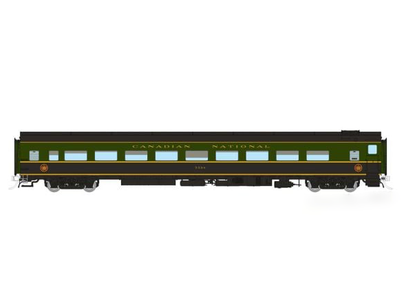 Rapido 100371 HO Scale Lightweight Coach CNR - 1954 Scheme 5617