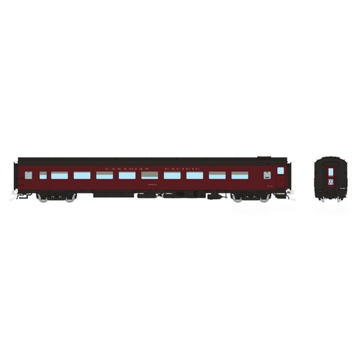 Rapido 100383 HO Scale Lightweight Coach CP - Royal Canadian Pacific 102 E.S. Smith