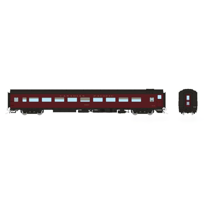 Rapido 100383 HO Scale Lightweight Coach CP - Royal Canadian Pacific 102 E.S. Smith
