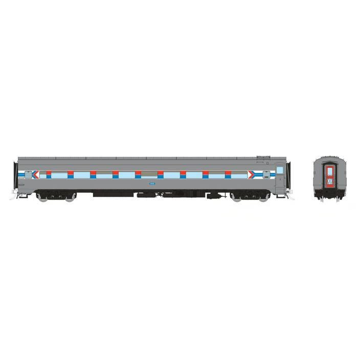 Rapido 100385 HO Scale Lightweight Coach Amtrak - Phase 1 6445