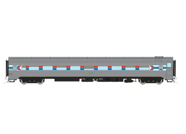 Rapido 100385 HO Scale Lightweight Coach Amtrak - Phase 1 6445