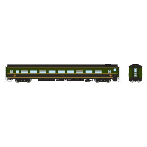 Rapido 100396 HO Scale Lightweight Coach GTW - 1954 Scheme 4884