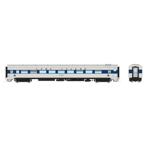 Rapido 100403 HO Scale Lightweight Coach Long Island Railroad 2184