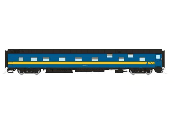 Rapido 101150 HO Scale Duplex Sleeper VIA Rail Canada 1121 Elderbank