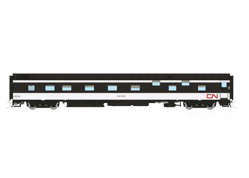 Rapido 101158 HO Scale Duplex Sleeper CN - Wet Noodle Scheme 1136 Endeavour