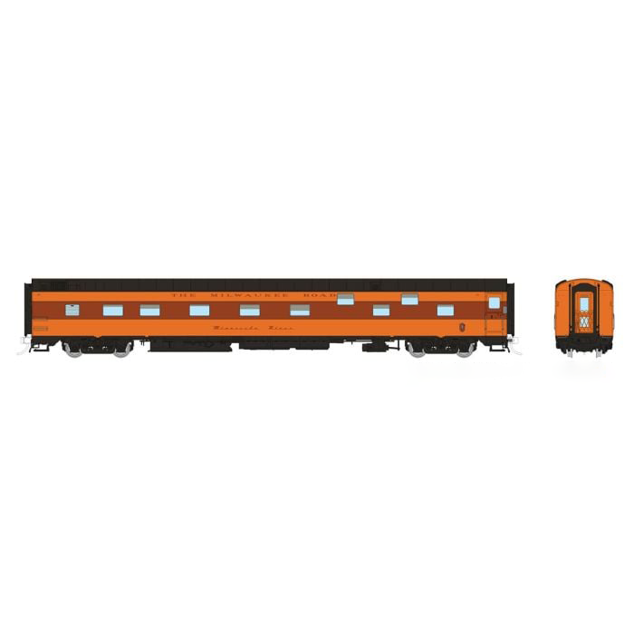 Rapido 101167 HO Scale Duplex Sleeper Milwaukee Road - Hiawatha: Zumbro River