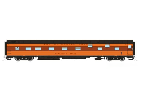 Rapido 101167 HO Scale Duplex Sleeper Milwaukee Road - Hiawatha: Zumbro River