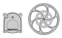 Rapido 102052 HO Scale Equipco Brake Wheel & Housing Details