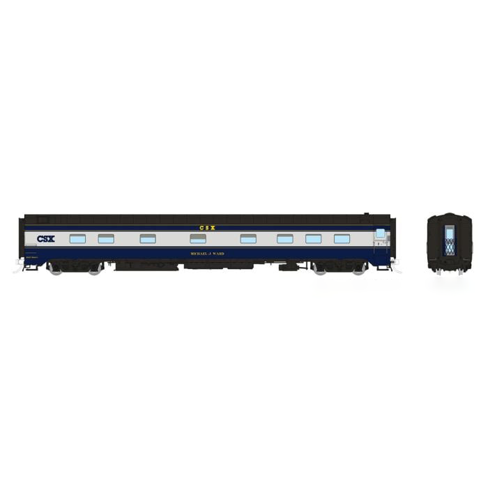 Rapido 104111 HO Scale 10-5 Sleeper CSX: Michael J. Ward