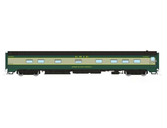Rapido 104113 HO Scale 10-5 Sleeper Erie: Spirit of Youngstown