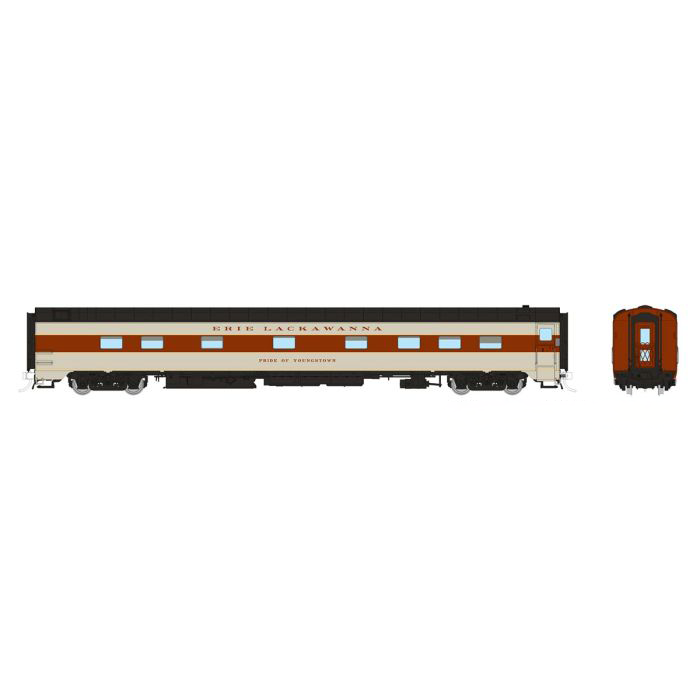 Rapido 104115 HO Scale 10-5 Sleeper Erie-Lackawanna: Spirit of Youngstown